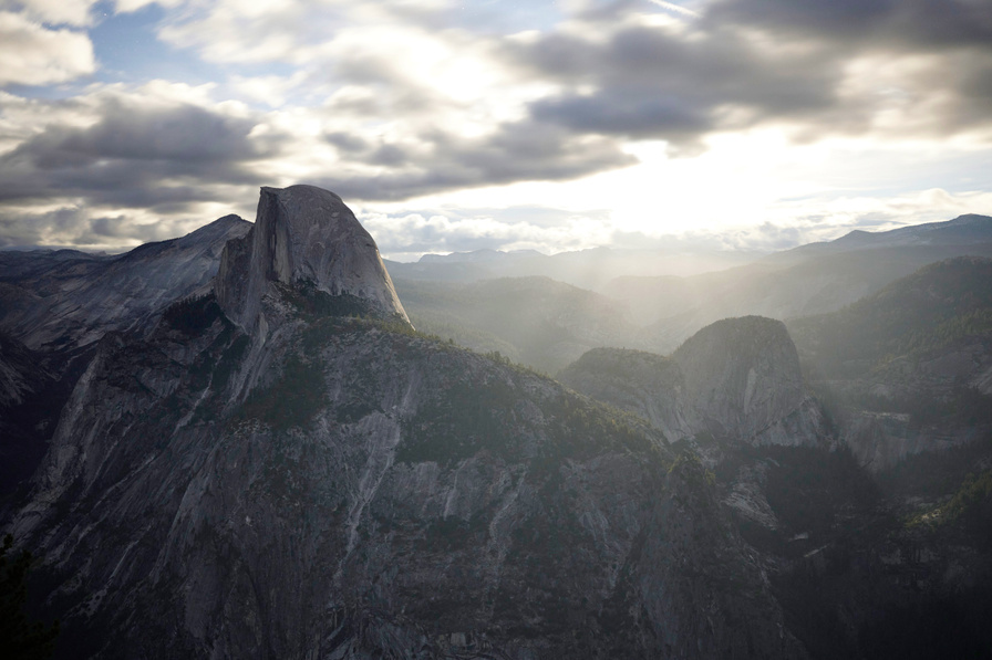 Half Dome Moonlight